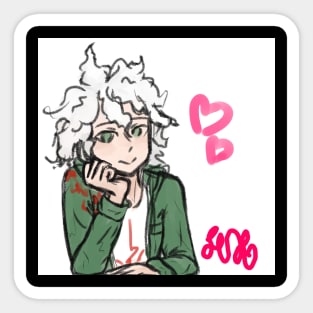 Nagito komaeda - danganronpa  2 Sticker